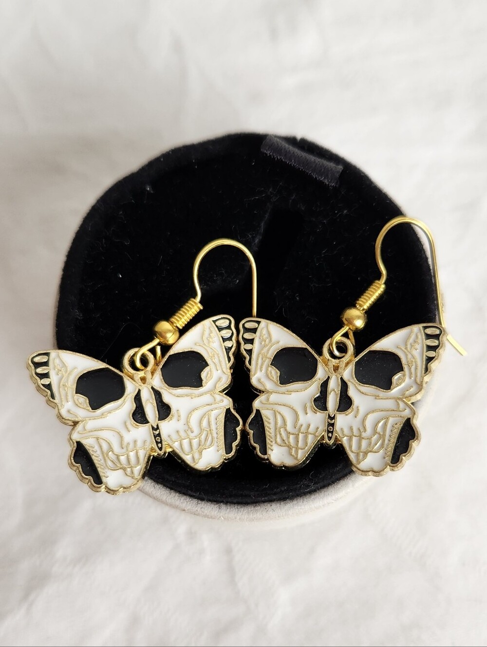 Skeleton Butterfly Earrings